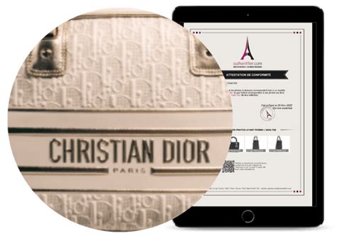 dior authentication.